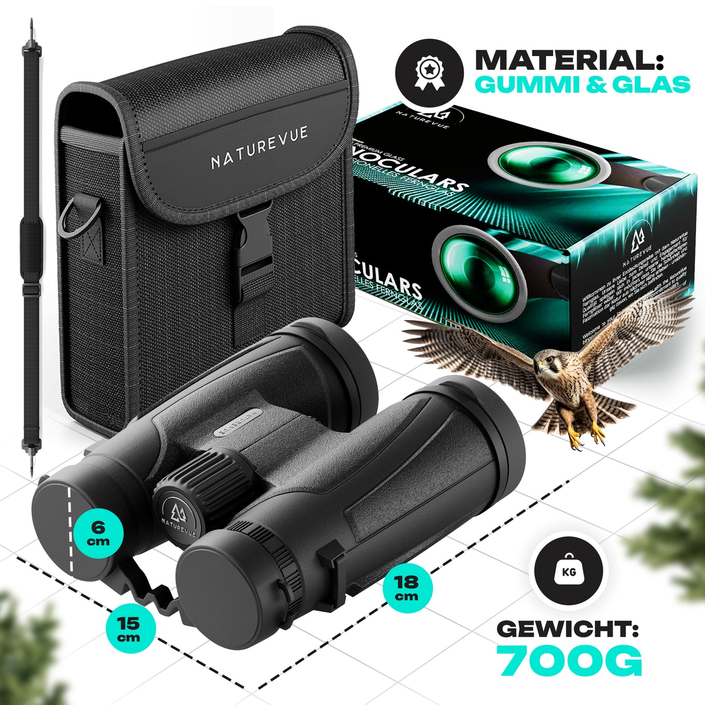 NATUREVUE - 10x42 Fernglas