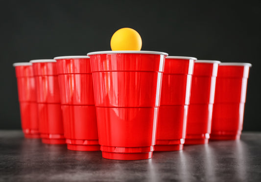 Ein Beerpong Set für Tipps und Tricks